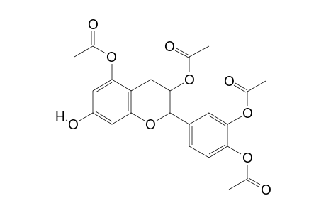 acetic acid [5-acetoxy-2-(3,4-diacetoxyphenyl)-7-hydroxy-chroman-3-yl] ester