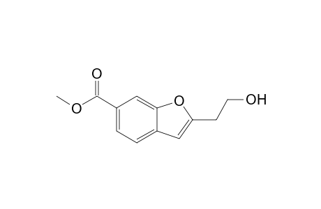 2-(2-hydroxyethyl)benzofuran-6-carboxylic acid methyl ester