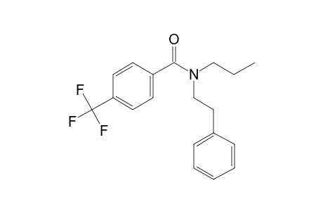 Benzamide, 4-(trifluoromethyl)-N-(2-phenylethyl)-N-propyl-