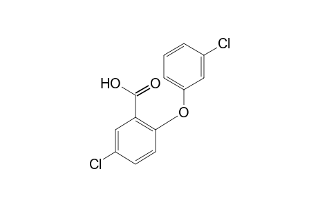 5-CHLORO-2-(m-CHLOROPHENOXY)BENZOIC ACID