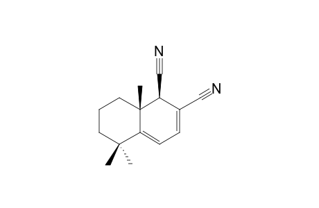 (4aRS,5RS)-1,2,3,4,4a,5-Hexahydro-1,1,4a-trimethylnaphthalene-5,6-dicarbonitrile