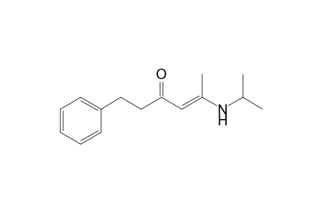 2-(N-Isopropylamino)-6-phenylhex-2-en-4-one