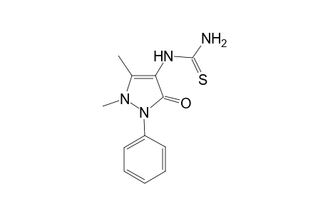 N-(1,5-Dimethyl-3-oxo-2-phenyl-2,3-dihydro-1H-pyrazol-4-yl)thiourea