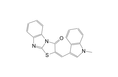 thiazolo[3,2-a]benzimidazol-3(2H)-one, 2-[(1-methyl-1H-indol-3-yl)methylene]-, (2E)-