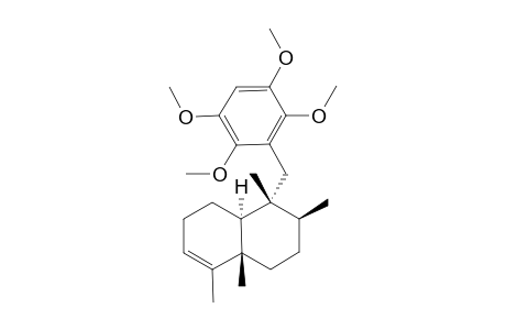 (1R,2R,4AS)-TRANS-DECAHYDRO-1-ALPHA-[(2,3,5,6-TETRAMETHOXYPHENYL)-METHYL]-1-BETA,2-ALPHA,4A-BETA,5-TETRAMETHYL-NAPHTHALENE