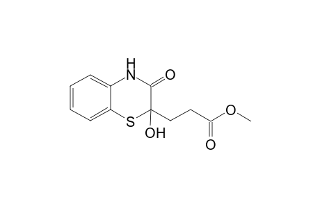 METHYL-3-(2-HYDROXY-2H-1,4-BENZOTHIAZIN-3(4H)-ON-2-YL)-PROPIONATE