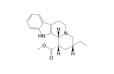 Methyl 3-.alpha.-ethyl-1,2,3,4,6,7,12,12b.beta.-octahydroindolo[2,3-a]quinolizine-1.alpha.-carboxylate