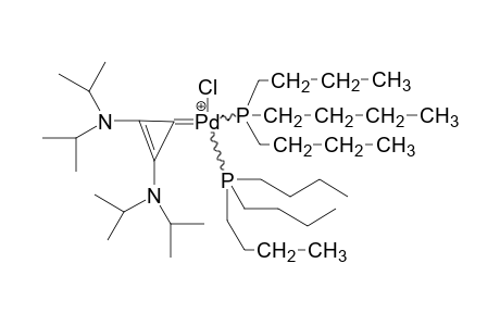 [PD{CC(NPRI2)C(NPRI2)}(PBUN3)2CL]+