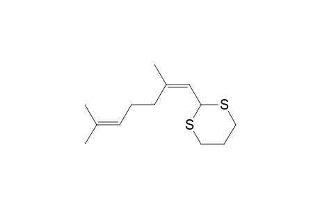 (Z)-2-(2,6-Dimethyl-1,5-heptadienyl)-1,3-dithiane