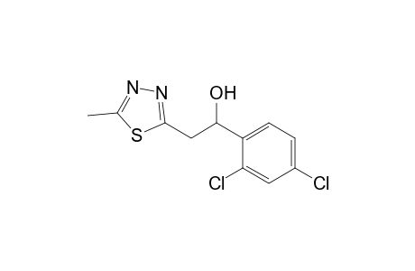 1-(2,4-dichlorophenyl)-2-(5-methyl-1,3,4-thiadiazol-2-yl)ethanol
