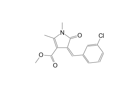 methyl (4Z)-4-(3-chlorobenzylidene)-1,2-dimethyl-5-oxo-4,5-dihydro-1H-pyrrole-3-carboxylate