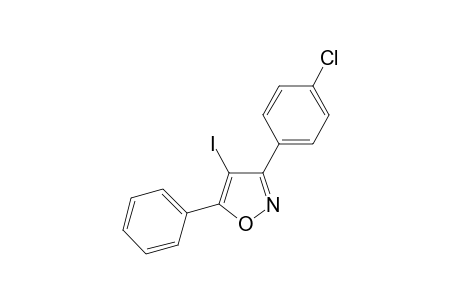 3-(4-Chlorophenyl)-4-iodo-5-phenylisoxazole