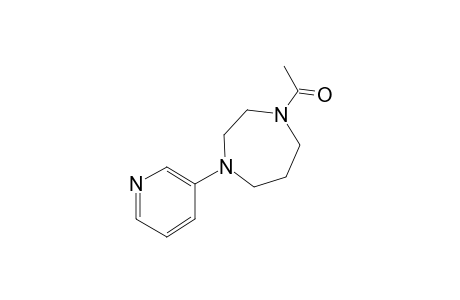 1-Pyridin-3-yl-1,4-diazepane, N-acetyl-