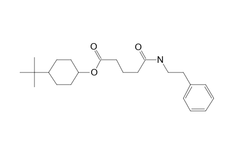 4-Phenethylcarbamoylbutyric acid, 4-tert-butylcyclohexyl ester