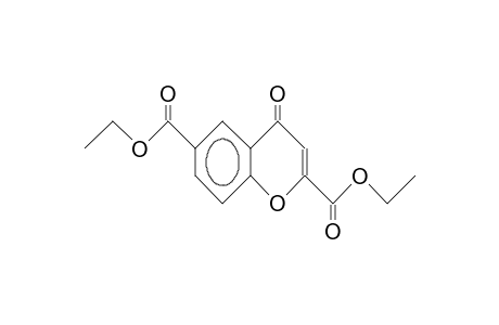 4-ketochromene-2,6-dicarboxylic acid diethyl ester