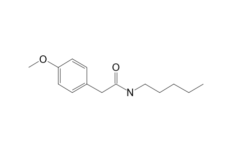 Acetamide, 2-(4-methoxyphenyl)-N-pentyl-