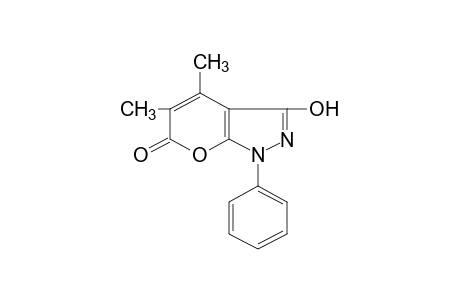 4,5-dimethyl-3-hydroxy-1-phenylpyrano[2,3-c]pyrazol-6(1H)-one
