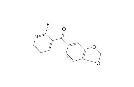 2-fluoro-3-pyridyl 3,4-(methylenedioxy)phenyl ketone