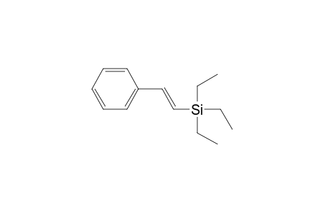 Triethyl[(E)-2-phenylethenyl]silane