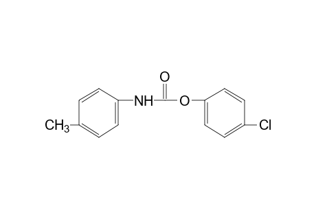 p-methylcarbanilic acid, p-chlorophenyl ester