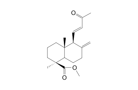 Methyl 13-oxo-14,15-dinor-labda-8(17),11E-dien-19-oate