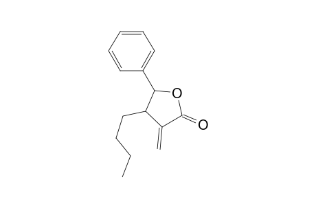 4-Butyl-5-phenyl-4,5-dihydro-3-methylene-2(3H)-furanone