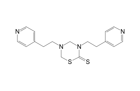 3,5-bis[2-(4-pyridyl)ethyl]tetrahydro-2H-1,3,5-thiadazine-2-thione