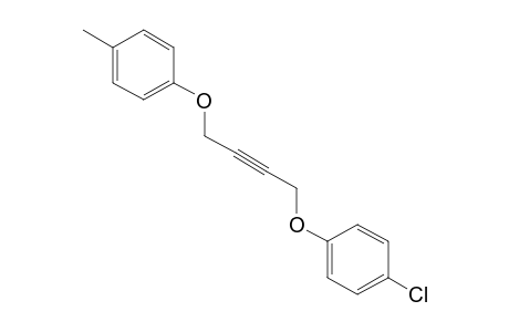 1-(p-chlorophenoxy)-4-(p-tolyloxy)-2-butyne