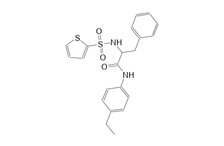 benzenepropanamide, N-(4-ethylphenyl)-alpha-[(2-thienylsulfonyl)amino]-