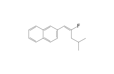 (E)-2-(2-Fluoro-4-methylpent-1-en-1-yl)naphthalene