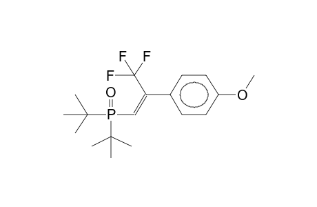 DI-TERT-BUTYL-2-PARA-METHOXYPHENYL-3,3,3-TRIFLUOROPROPENYL-1-PHOSPHINOXIDE