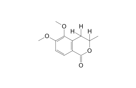 (+/-)-3,4-dihydro-5,6-dimethoxy-3-methylisocoumarin