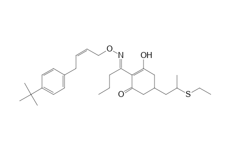 2-Cyclohexen-1-one, 2-[1-[[[4-[4-(1,1-dimethylethyl)phenyl]-2-butenyl]oxy]imino]butyl]-5-[2-(ethylthio)propyl]-3-hydroxy-