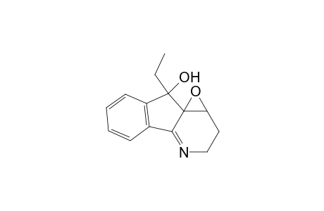 Indeno[1,2-b]oxireno[c]pyridazin-9-ol, 9-ethyl-1a,2,3,9-tetrahydro-, (1a.alpha.,9.beta.,9aS*)-(.+-.)-