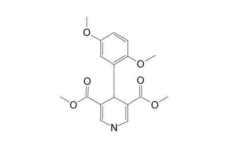 4-(2,5-Dimethoxy-phenyl)-1,4-dihydro-pyridine-3,5-dicarboxylic acid dimethyl ester