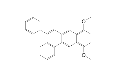 (E)-1,4-Dimethoxy-6-phenyl-7-styrylnaphthalene