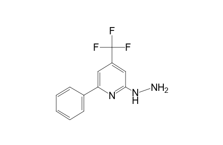 2-hydrazino-6-phenyl-4-(trifluoromethyl)pyridine
