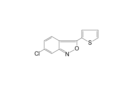 2,1-Benzisoxazole, 6-chloro-3-(2-thienyl)-