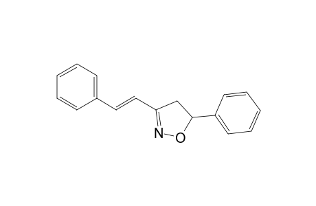 5-Phenyl-3-[(E)-2-phenylethenyl]-4,5-dihydro-1,2-oxazole