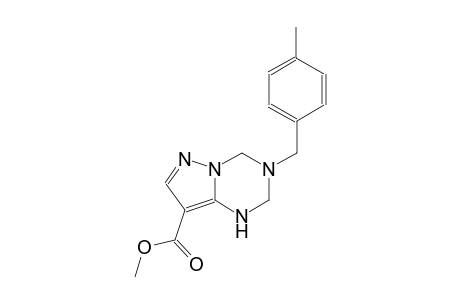 pyrazolo[1,5-a][1,3,5]triazine-8-carboxylic acid, 1,2,3,4-tetrahydro-3-[(4-methylphenyl)methyl]-, methyl ester