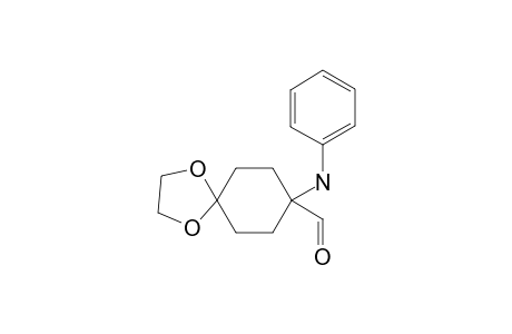 1-N-Phenylamino-4-(ethylidenedioxy)cyclohexane-1-carbaldehyde