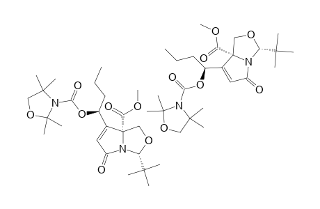 #20;METHYL-(3S,7AS)-3-TERT.-BUTYL-5-OXO-7-((1R)-1-[[(2,2,4,4-TETRAMETHYL-1,3-OXAZOLIDIN-3-YL)-CARBONYL]-OXY]-BUTYL)-1H-PYRROLO-[1,2-C]-[1,3]-OXAZOLE-7A-(5H)-CA