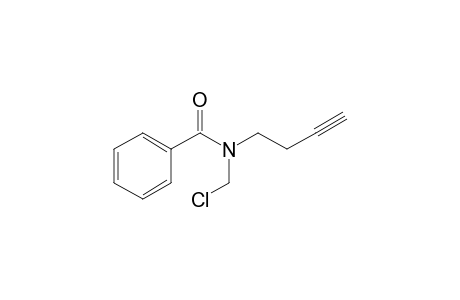 N-(But-3-ynyl)-N-chloromethylbenzamide