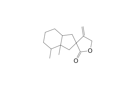 Spiro[furan-3(2H),2'-indan]-2-one, 3'a,4,4',5,5',6',7',7'a.beta.-octahydro-3'a.beta.,4'.beta.-dimethyl-4-methylene-, (2'R)-