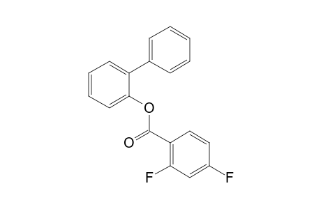 2,4-Difluorobenzoic acid, 2-biphenyl ester