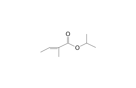 Isopropyl (2E)-2-methyl-2-butenoate