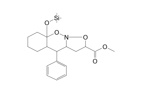 Isoxazolo[2,3-b][1,2]benzoxazine-2-carboxylic acid, decahydro-4-phenyl-8a-[(trimethylsilyl)oxy]-, methyl ester
