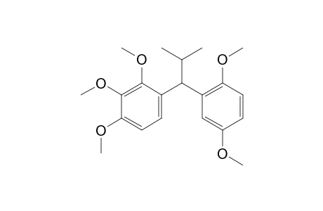 1-(1-(2,5-Dimethoxyphenyl)-2-methylpropyl)-2,3,4-trimethoxybenzene