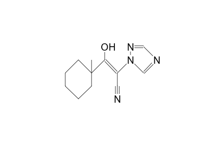 1H-1,2,4-Triazole-1-acetonitrile, .alpha.-[hydroxy(1-methylcyclohexyl)methylene]-