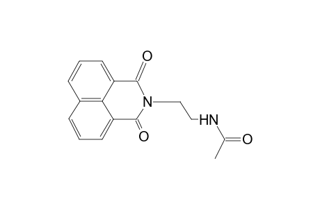 acetamide, N-[2-(1,3-dioxo-1H-benz[de]isoquinolin-2(3H)-yl)ethyl]-